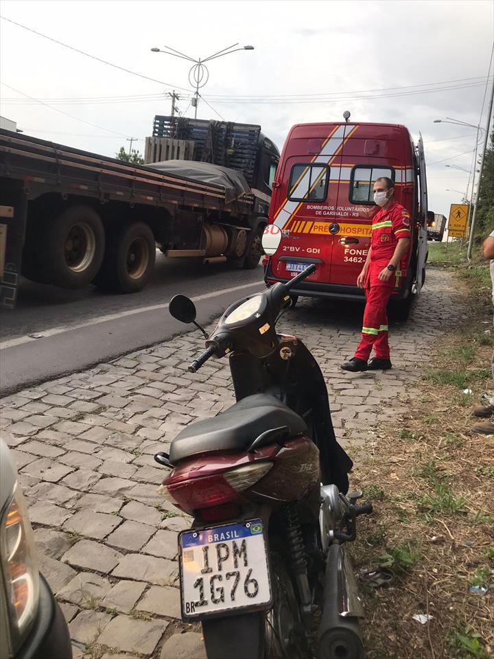 Motoqueiro Sofre Acidente E Fica Ferido Na Br Em Garibaldi