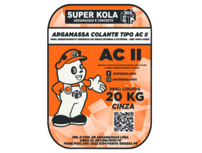 Argamassa Colante Tipo ACII - 20kg