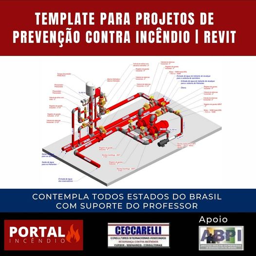 Template Revit para Projetos de Prevenção Contra Incêndio.| BIM |