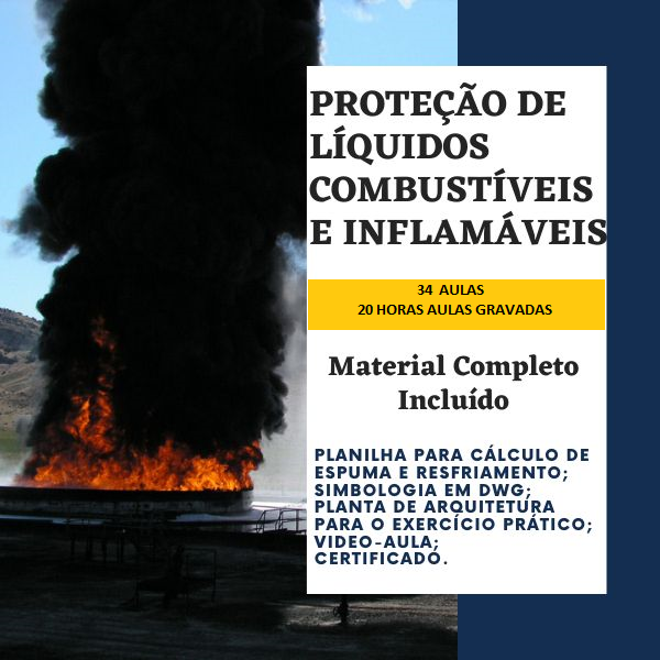 Curso de Proteção Contra Incêndio para Líquidos Combustíveis e Inflamáveis - NBR 17.505- IT25 do CB.SP