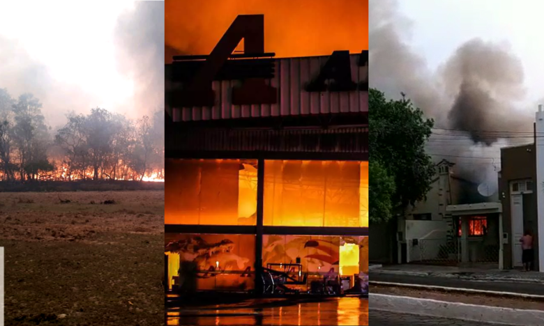 Estatísticas de Incêndios ocorridos 1º Semestre de 2021