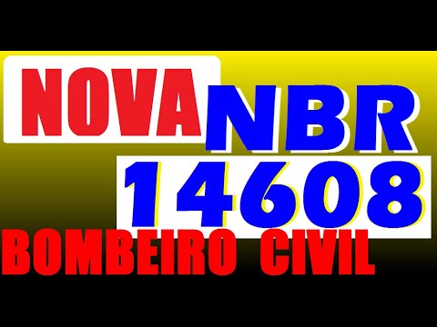 Atenção: A Norma do Bombeiro Civil 14608, foi revisada. Veja as alterações !