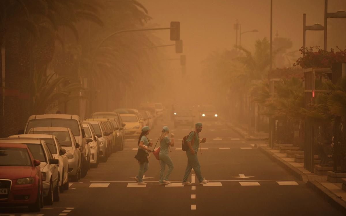 Final de semana tem previsão de nova tempestade de areia com ventos de até 100 km/h em Mato Grosso do Sul