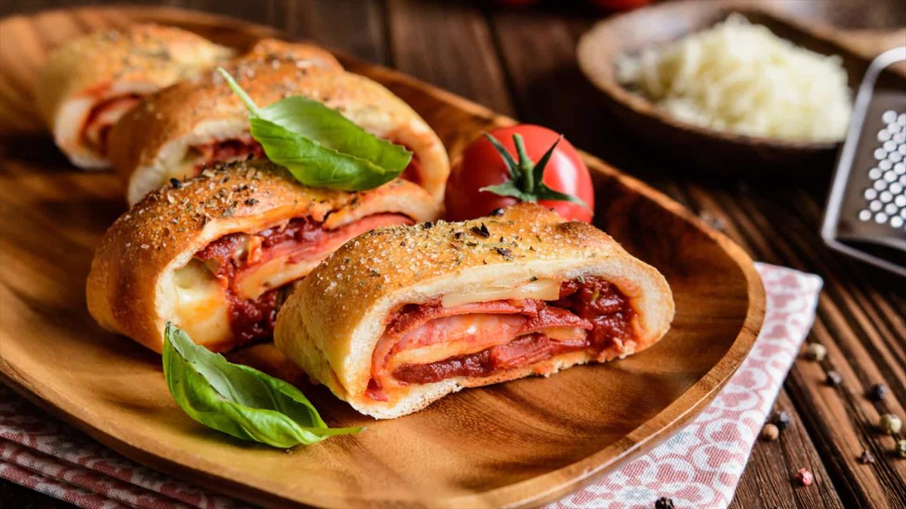 Aprenda a fazer Pão Caseiro com Recheio de Presunto e Queijo