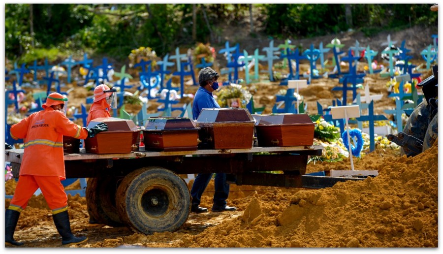 Em 62 municípios de Mato Grosso, a população é menor do que o numero de mortos por Covid no estado