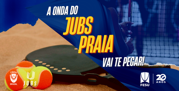 Confira o regulamento de cada modalidade do JUBS PRAIA 2022