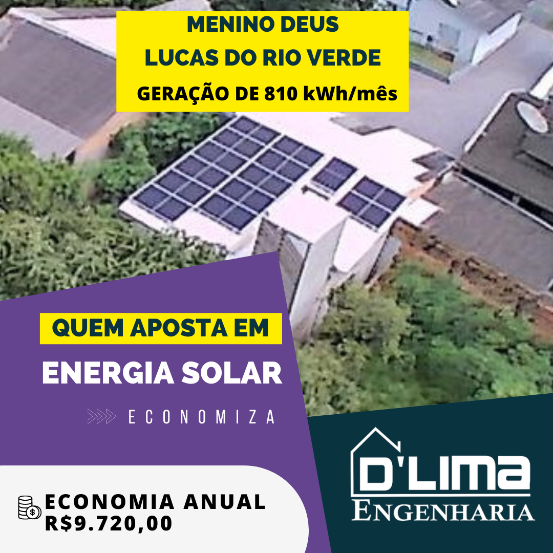 Sistema de 6,75 KWp