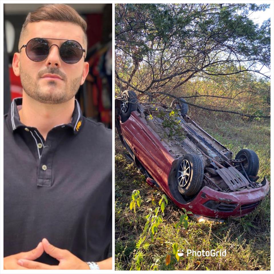 Influenciador de São Gonçalo do Amarante ,sai ileso  após sofrer grave acidente de carro