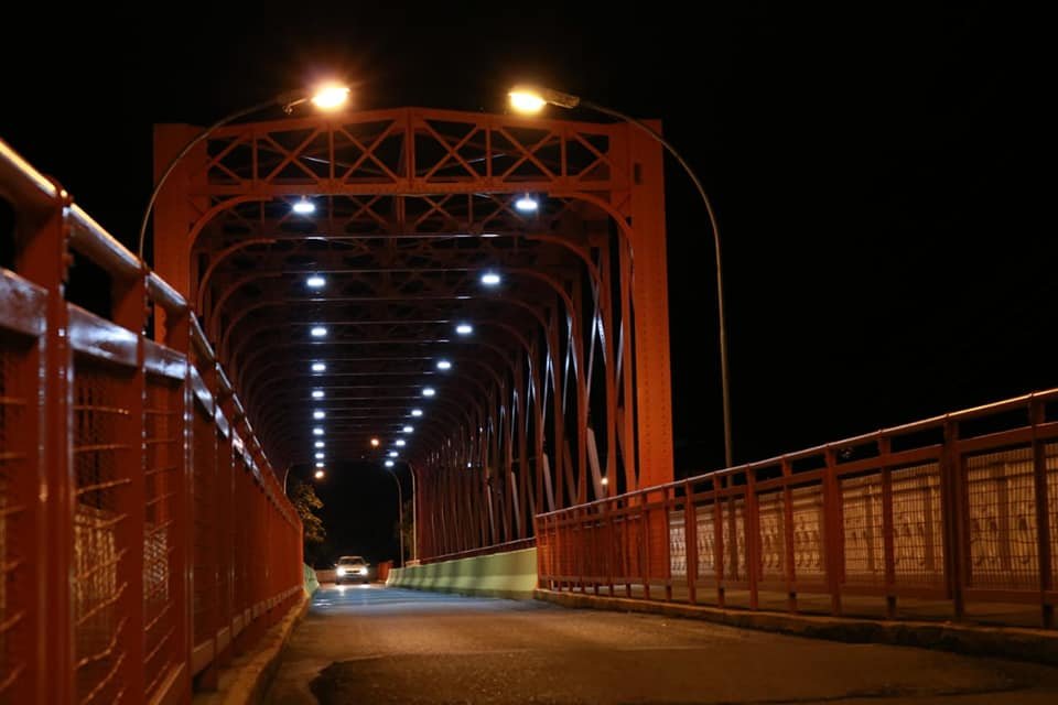 Rio Negro conclui a iluminação da Ponte Dr. Diniz Assis Henning