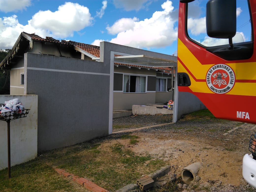 Incêndio no bairro Restinga