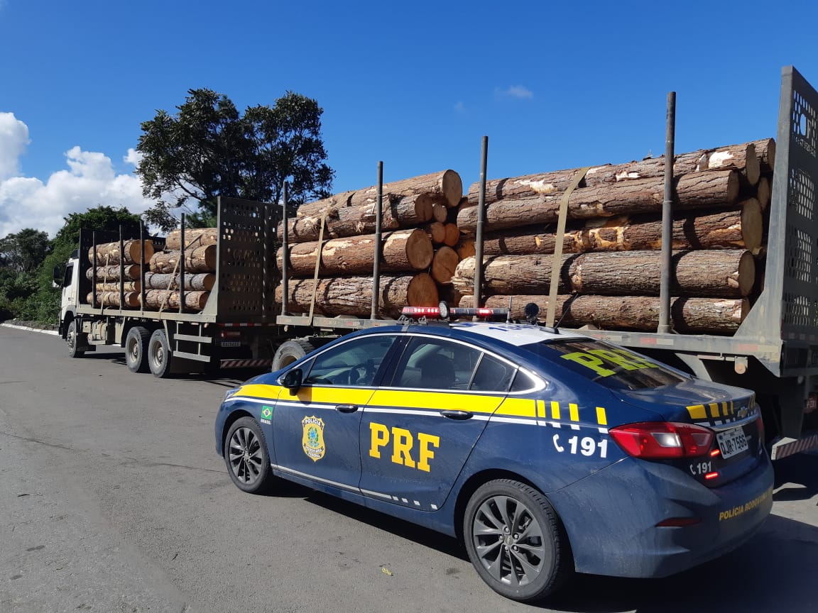 PRF flagra mais de 21 toneladas de peso excedente em três veículos na BR 280 em Rio Negrinho Hoje