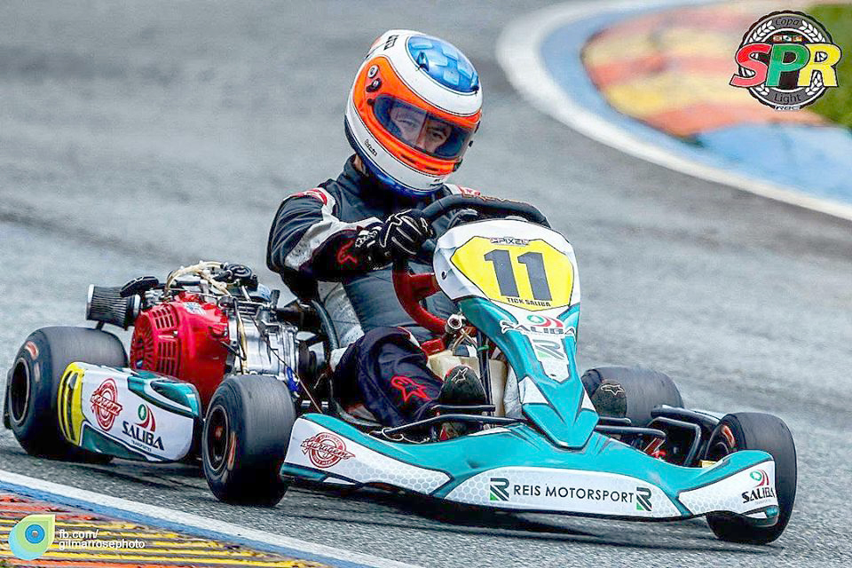 Baú do esporte: Piloto mafrense Tick Saliba garantiu o título na F4 Sênior da Copa SPR de Kart