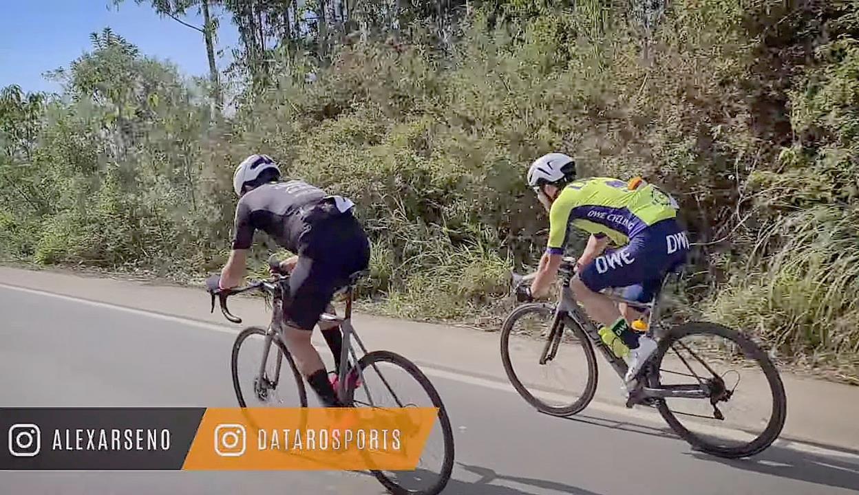 Mafrense se destaca na abertura do ranking estadual de ciclismo de estrada em Rio Negrinho