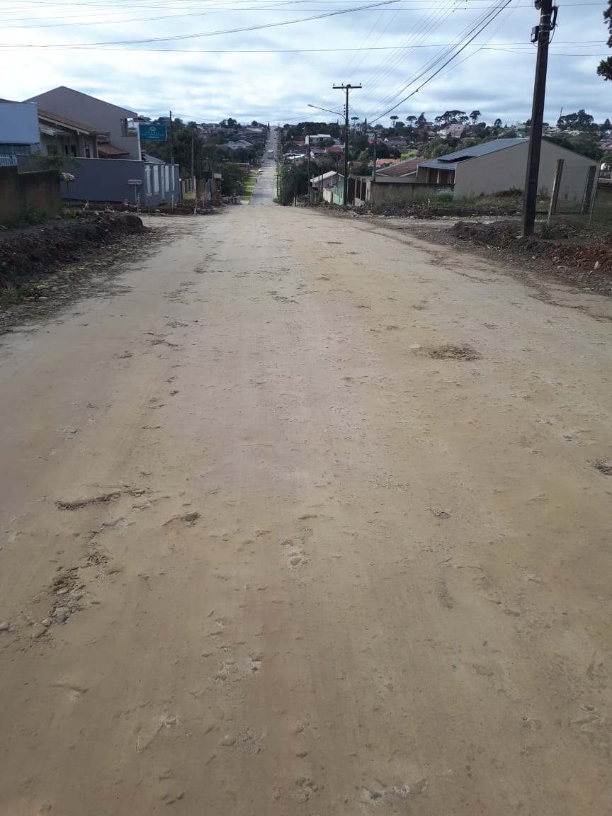 Obras na Rua Tabelião José Juraszek retornam na próxima terça-feira, 17