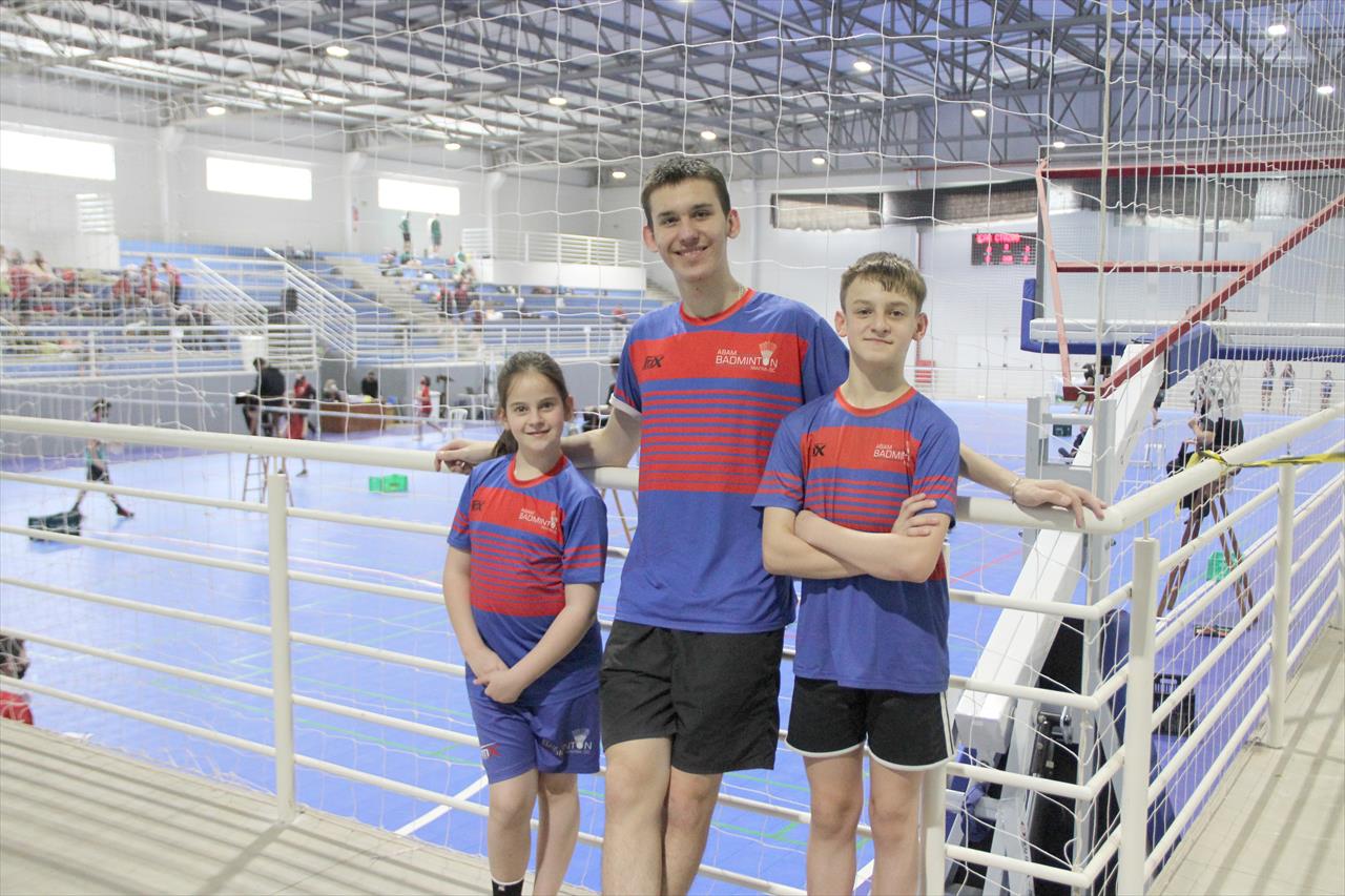 Atletas mafrenses foram destaques no  Badminton em Joaçaba