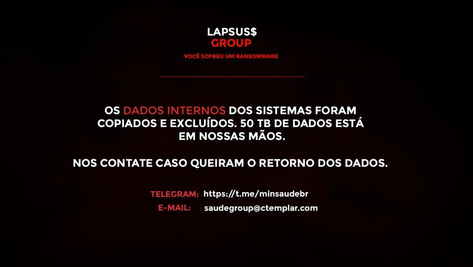 Site do Ministério da Saúde sofre ataque e dados do ConecteSUS são afetados