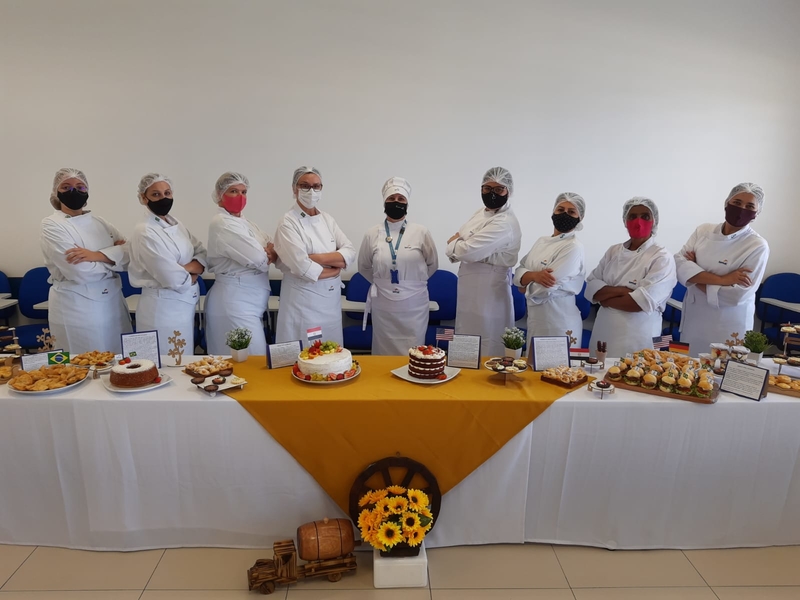 Encerramento do Curso de Auxiliar de Confeitaria em Rio Negro