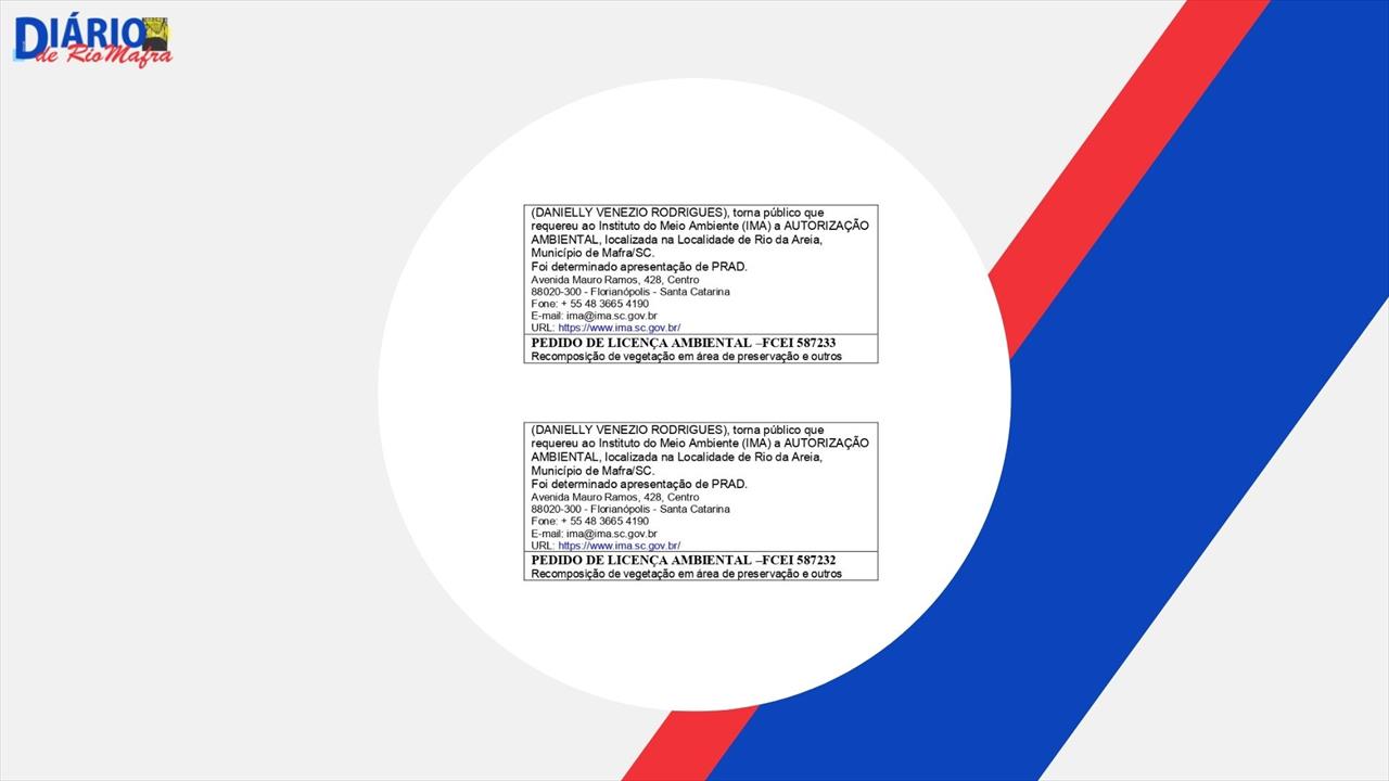 Concessão de Licenças Ambientais