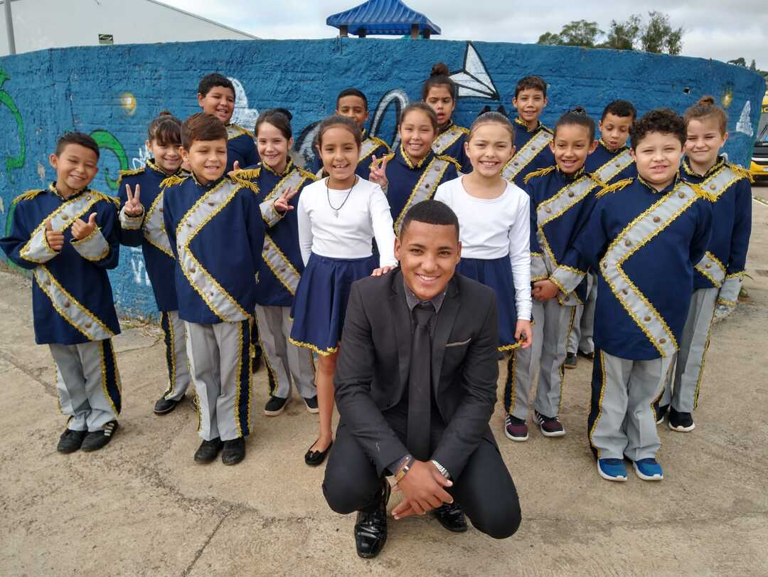 Fanfarra da Escola Olavo Bilac - Musicalização na Escola