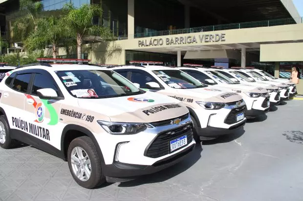 Polícia Militar de Santa Catarina recebe 140 novas viaturas