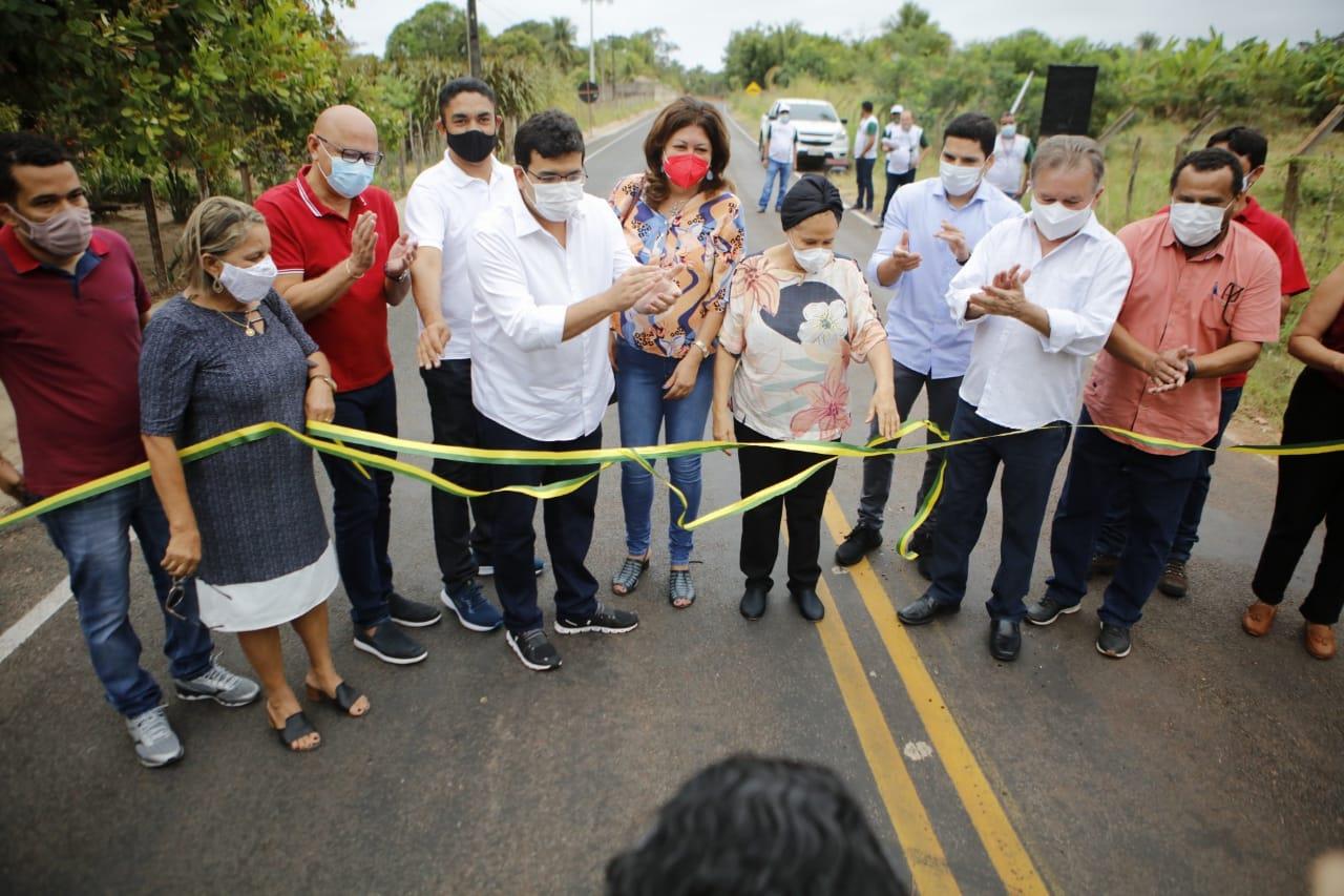 Governo inaugura pavimentação de trecho da PI-112 na zona rural de União