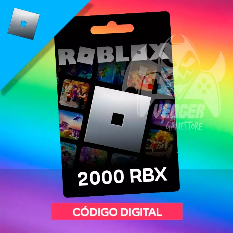 Gift card do roblox 25 reais