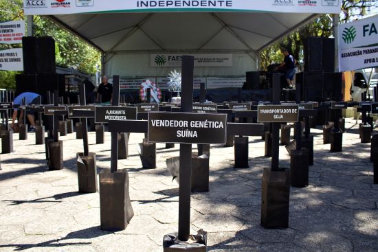 SUINOCULTURA – Conta não fecha e suinocultores de Santa Catarina vão à praça em protesto