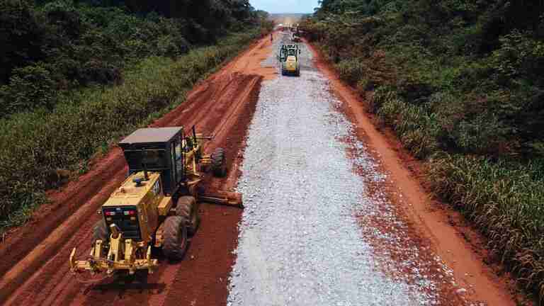 Andamento da manutenção da BR-158 em Mato Grosso