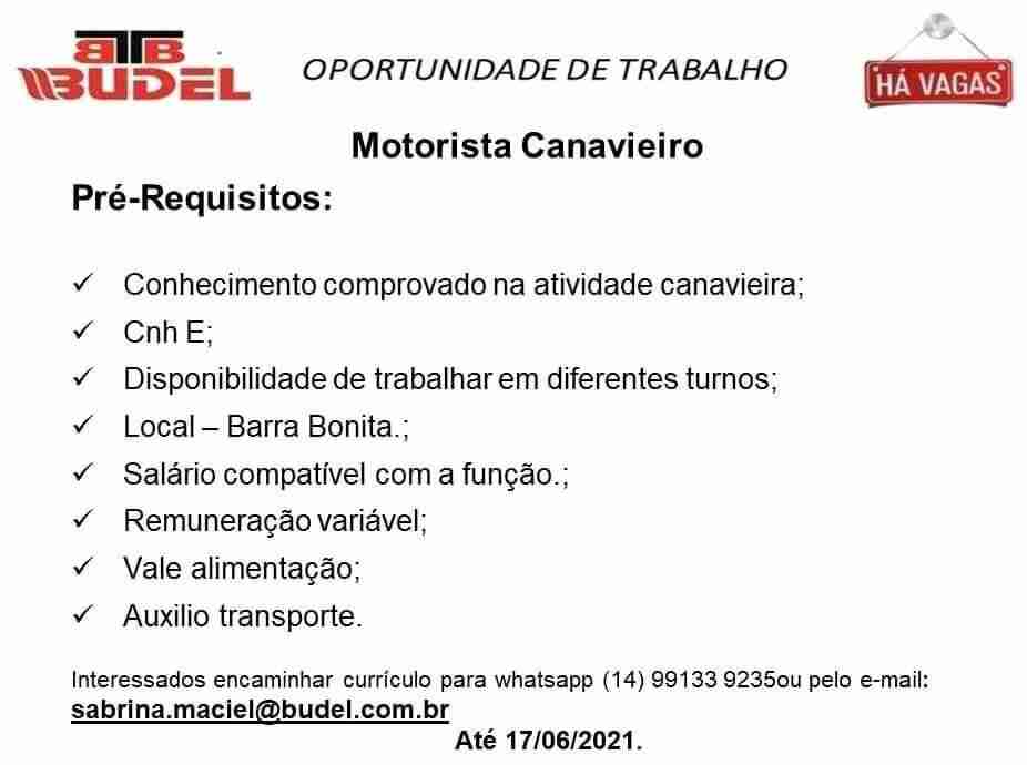 Budel Transportes - divulgação