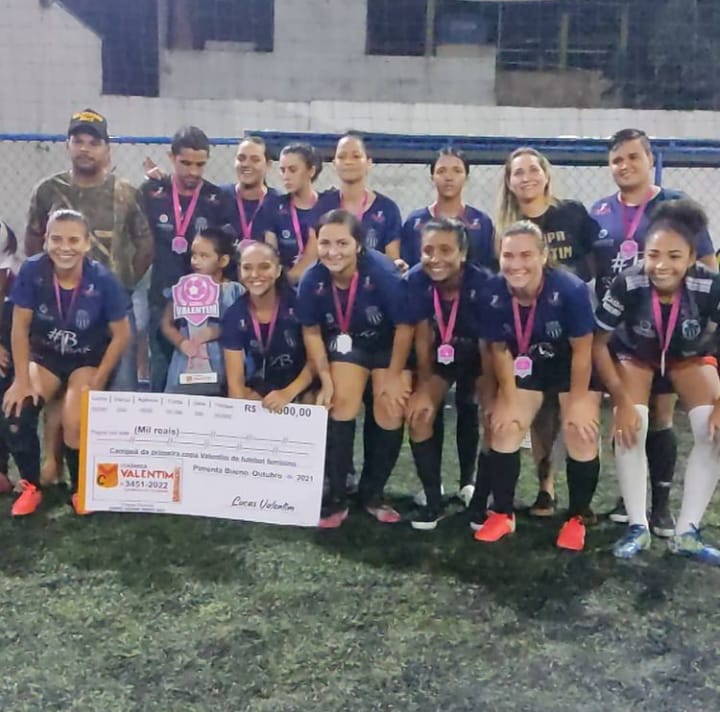 Copa Valentim de futebol society feminino tem encerramento com sucesso garantido e planejamento para edição 2022 em Pimenta Bueno