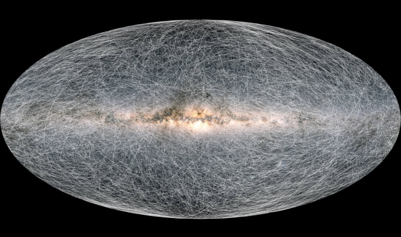 O movimento estelar do Gaia pelos próximos 1,6 milhão de anos