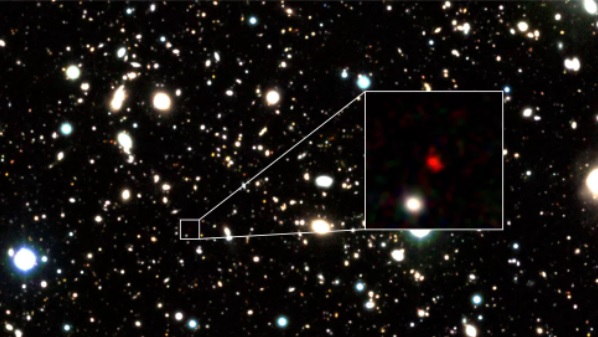 Astrônomos localizam a galáxia mais distante a 13,5 bilhões de anos-luz de distância