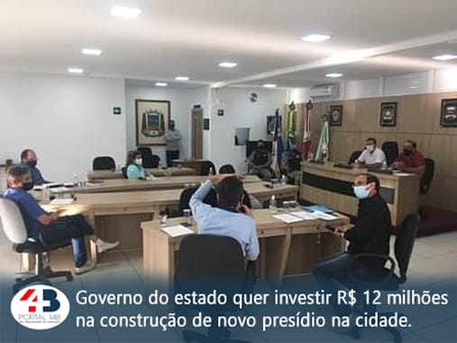 Construção de um novo presídio em Santos Dumont é discutida na Câmara