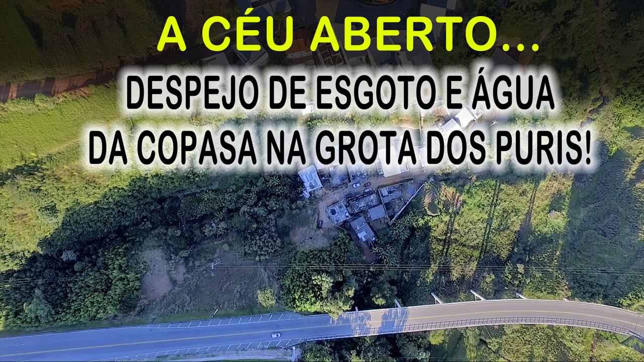 Sem captação de esgoto, moradores da 