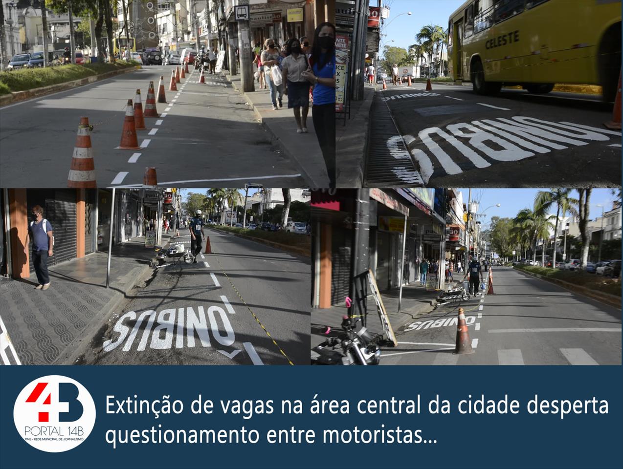 Novas regras de trânsito no centro de Santos Dumont geram revolta e discussões