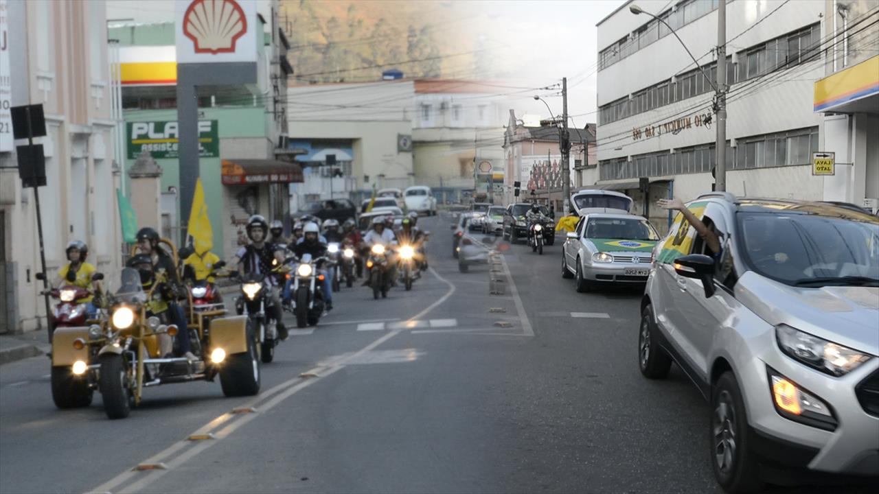 Voto impresso e fim da corrupção foram temas principais da manifestação em apoio a Bolsonaro