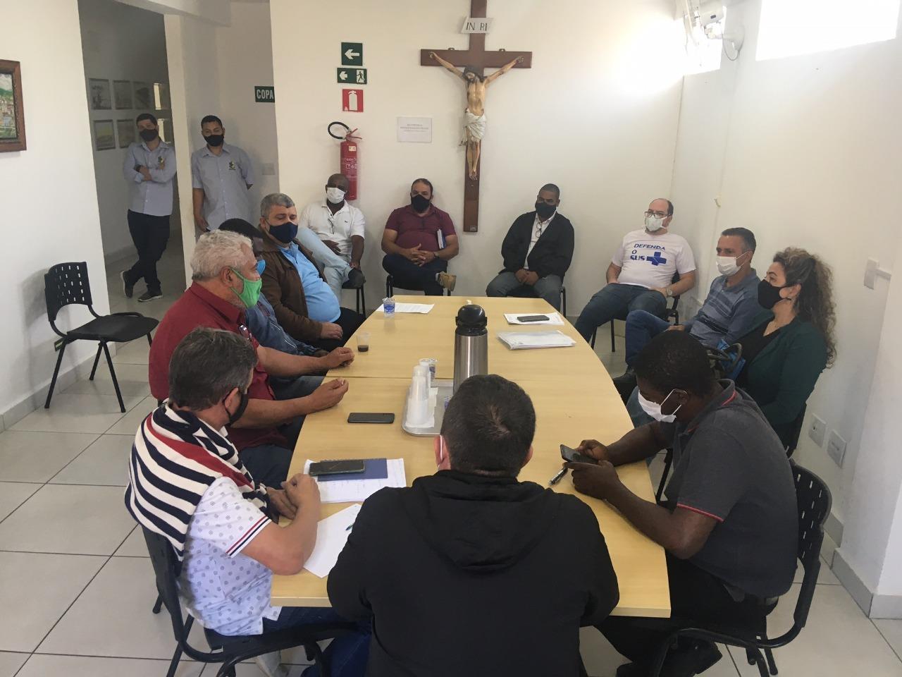 Sindicato do Transporte Rodoviário participa de reunião com vereadores