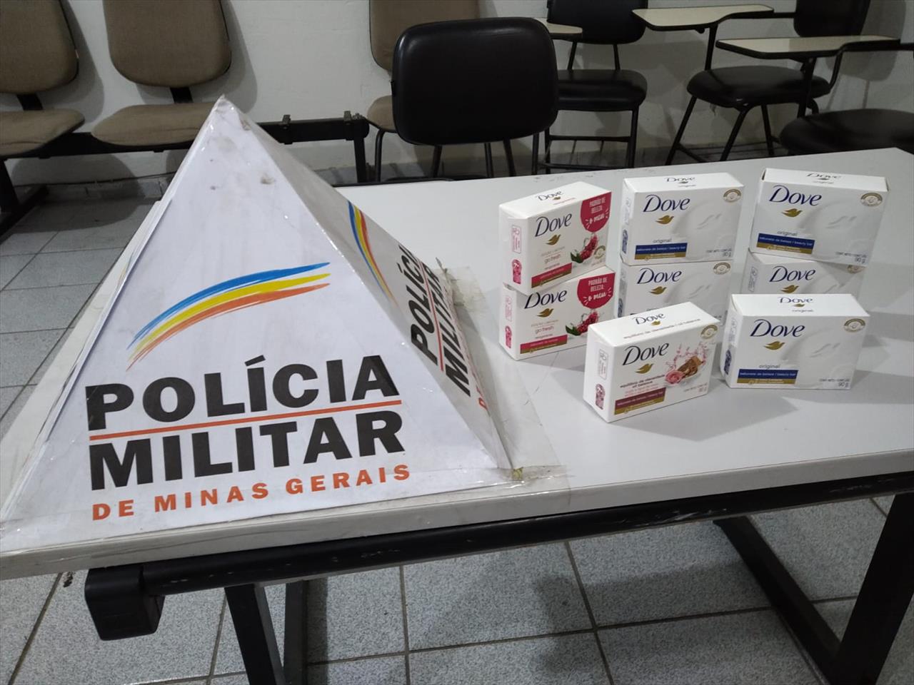 Polícia Militar prende suspeito de furto no centro da cidade