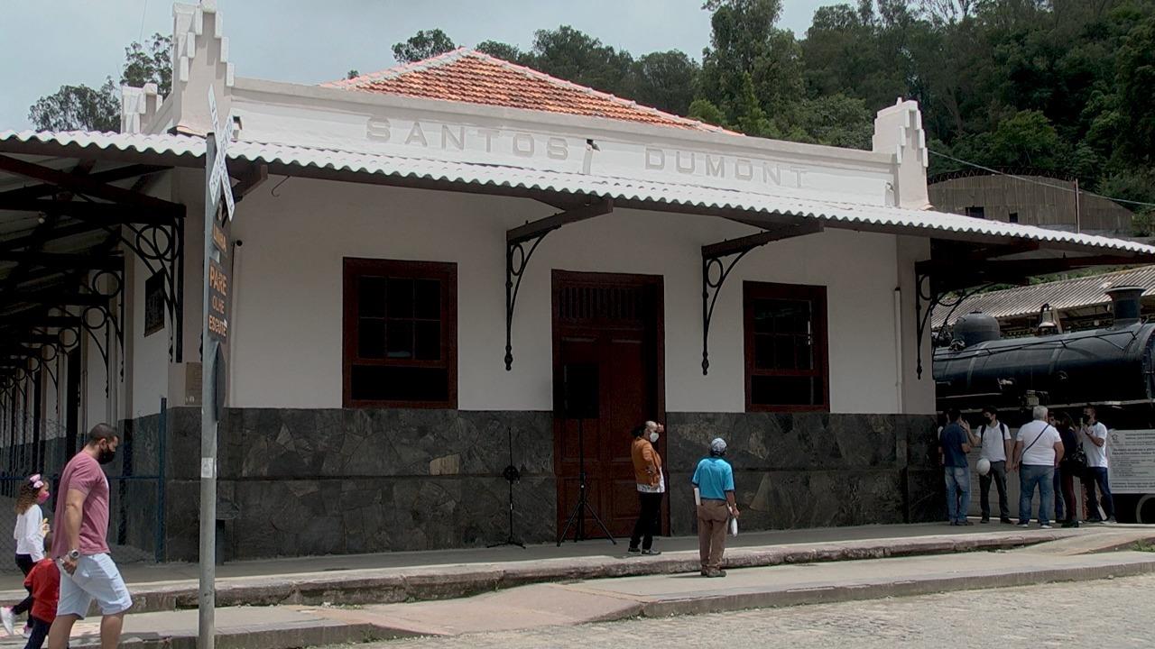 Vídeo: Primeira etapa das obras de restauração do Centro Cultural é concluída em Santos Dumont