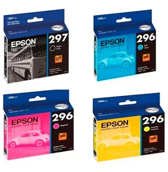 Kit Cartucho Epson T297 para Expression XP-441, XP-241, XP-231, XP-431 PT 1 UN