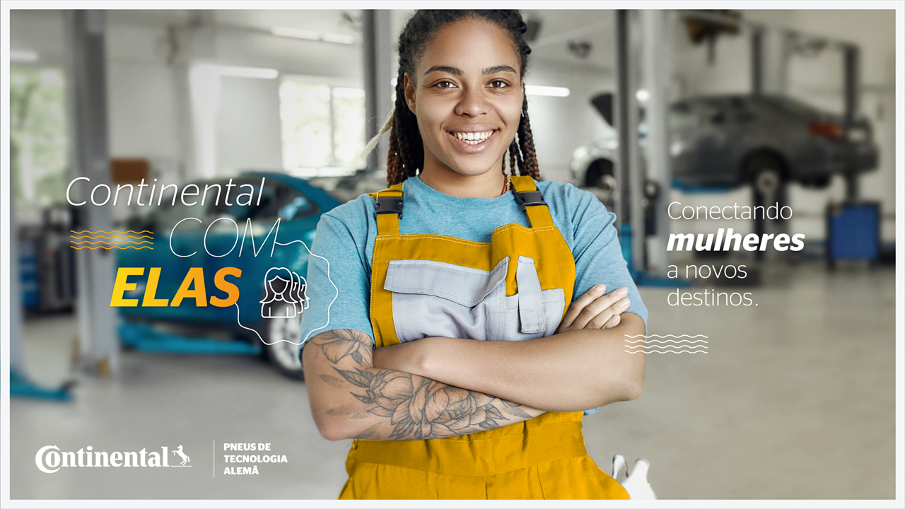 Continental Pneus lança plataforma “Continental Com Elas” e anuncia parceria com Se Vira, Mulher! para contribuir com a educação e a autonomia das motoristas