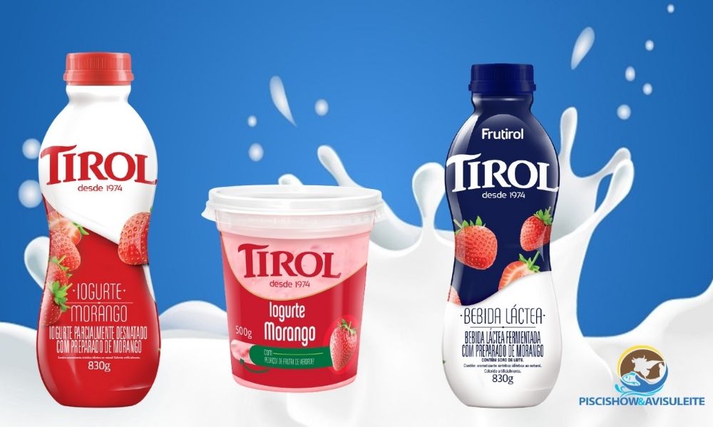 MARKETING - Iogurtes e bebidas lácteas da Tirol têm nova identidade visual