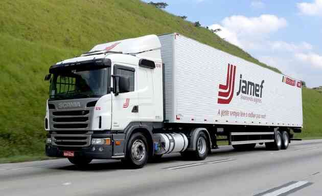 Jamef está com vagas abertas para contratação de motoristas carreteiros