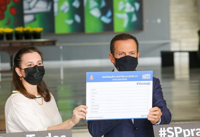 SP iniciará aplicação de 3ª dose em idosos a partir de 6 de setembro