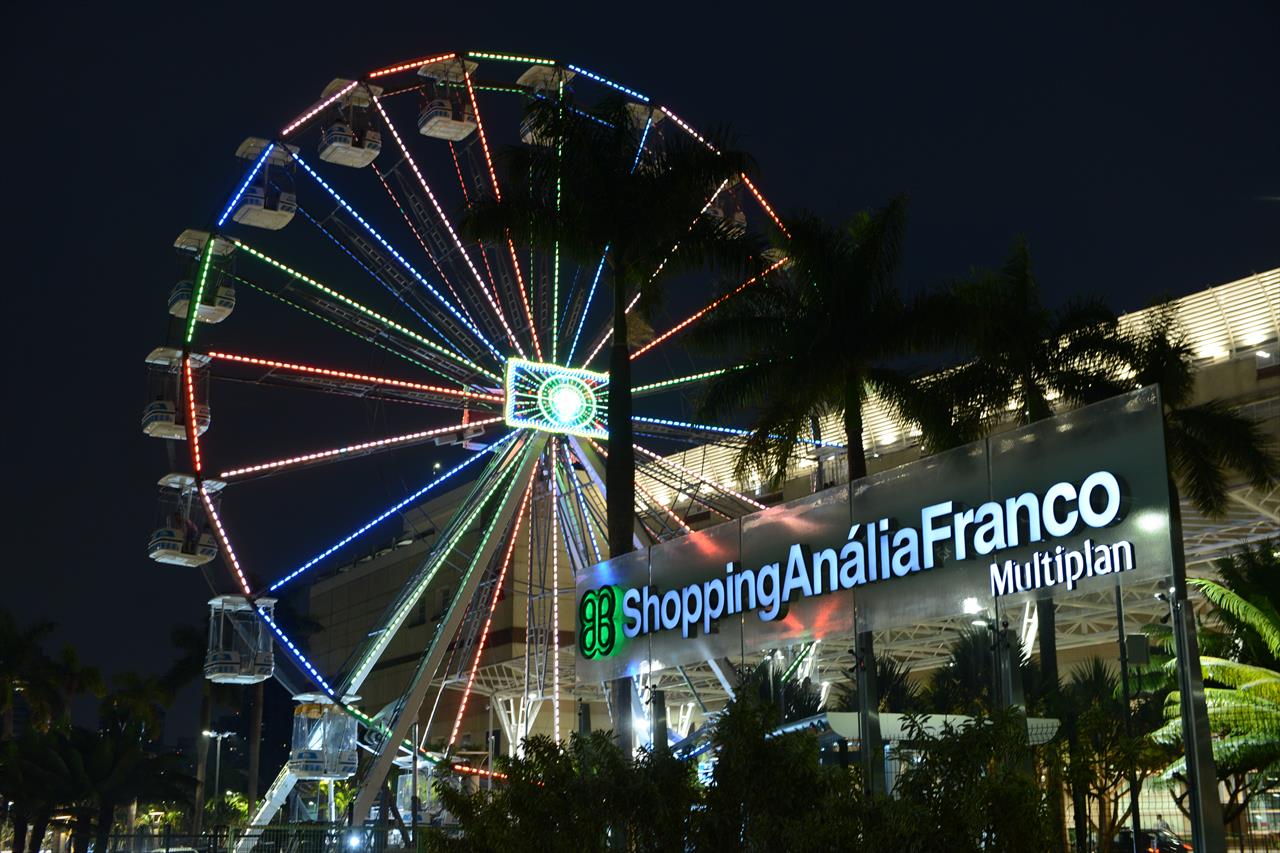 A Roda-Gigante está de volta ao Shopping Anália Franco